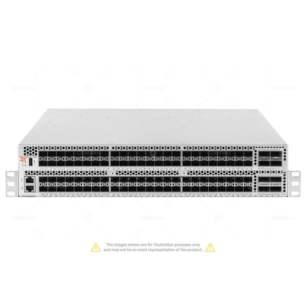 Brocade G630 96x SFP28 32Gb (96 Ports Active) 8x QSFP28 128Gb - Fibre Channel Switch